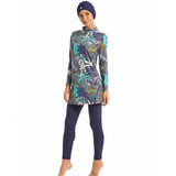 Muslim Bathing Suits Muslim Swimwear Printed Women Swimsuit Women Beach Swimsuit