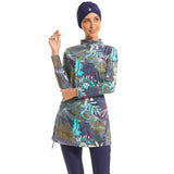 Muslim Bathing Suits Muslim Swimwear Printed Women Swimsuit Women Beach Swimsuit
