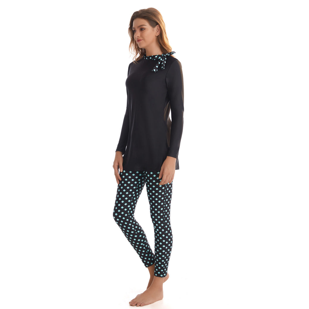 Muslim Bathing Suits Muslim Swimwear Printed Women Muslim Swimsuit Women Beach Swimsuit
