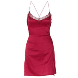 Women Dresses Spring and Summer Sexy Backless Sheath Dress
