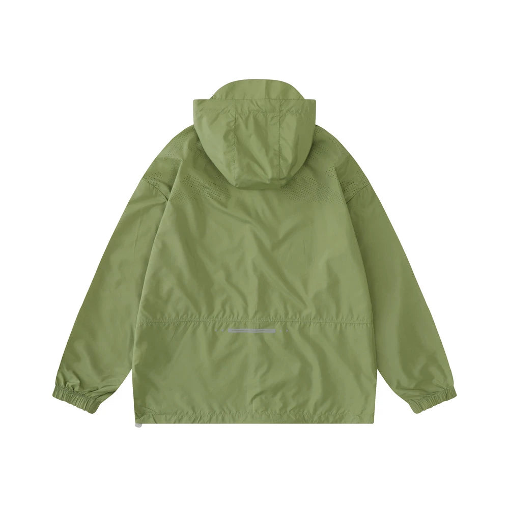 Men Jacket Coat Sun Protection Clothing Male Spring and Summer Leisure Sports Hooded Coat Jacket Shell Jacket