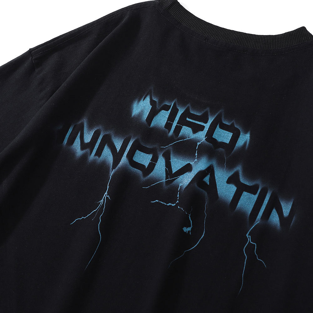 Men Vintage T-Shirt Character Printed Short Sleeve T-shirt