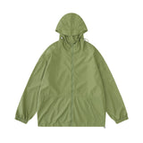 Men Jacket Coat Sun Protection Clothing Male Spring and Summer Leisure Sports Hooded Coat Jacket Shell Jacket