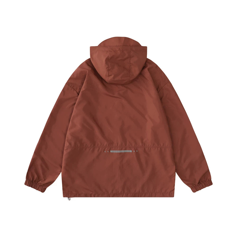 Men Jacket Coat Sun Protection Clothing Male Spring and Summer Leisure Sports Hooded Coat Jacket Shell Jacket