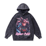 Men Hoodie Autumn and Winter Hip Hop Washed Couple Hoodies