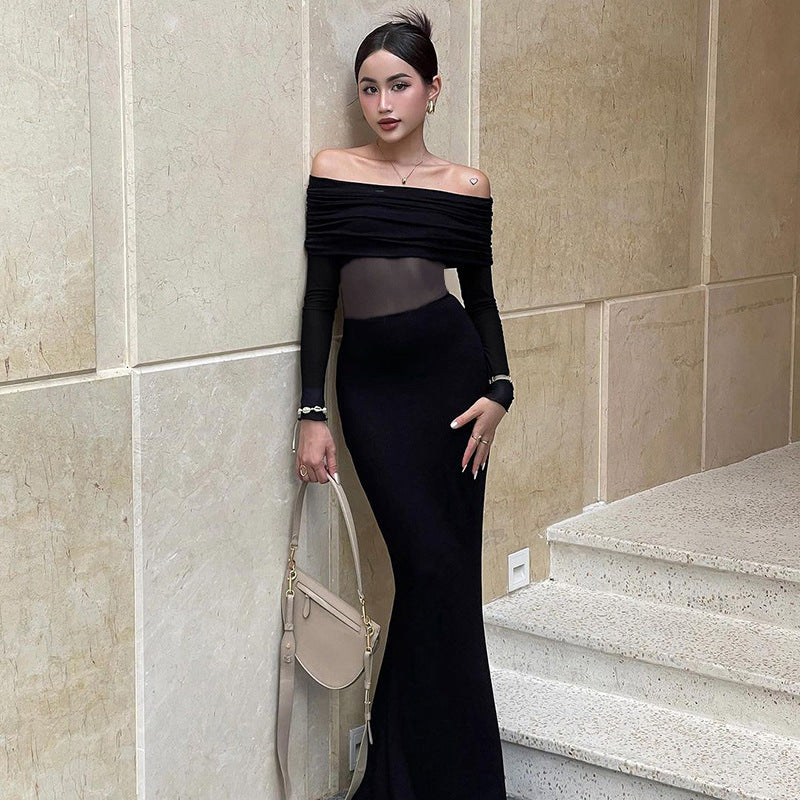 Women Dresses Fall Slim Fit Sexy