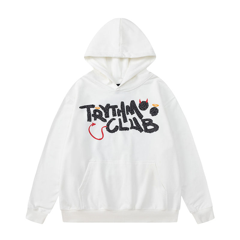 Men Hoodie Hip Hop Retro Hooded Top for Men and Women