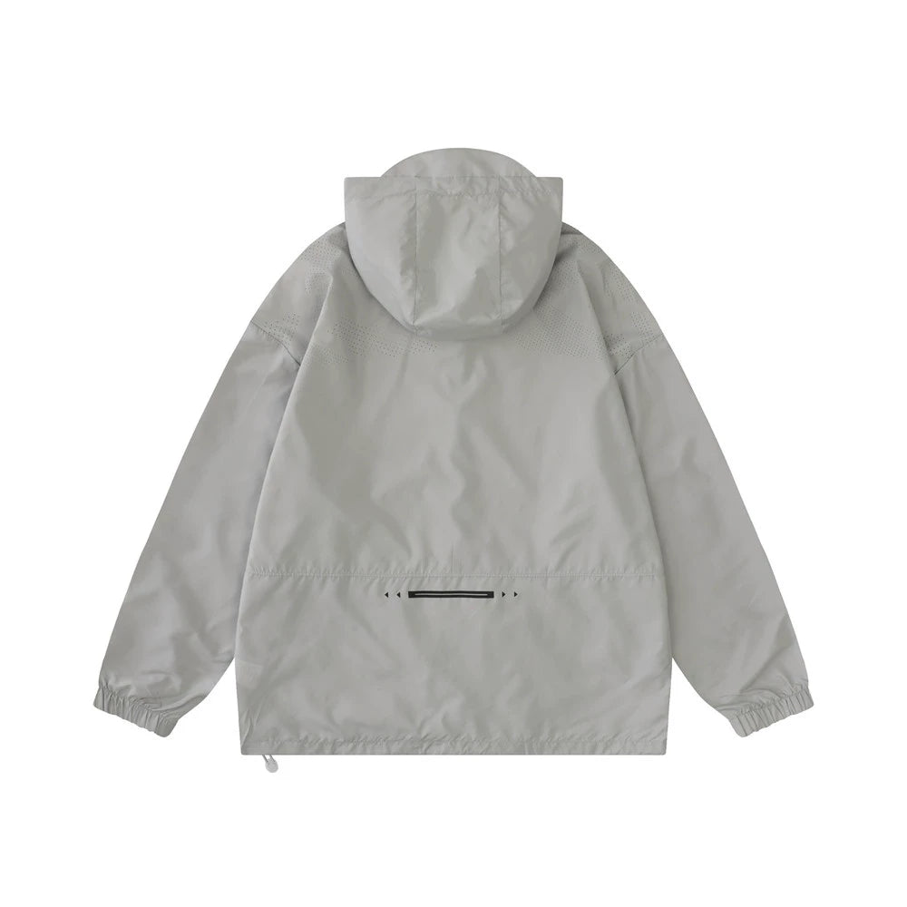 Men Jacket Coat Sun Protection Clothing Male Spring and Summer Leisure Sports Hooded Coat Jacket Shell Jacket