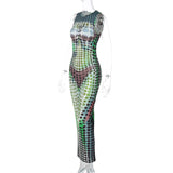 Women Dresses Summer Sexy Slim Sleeveless Dress