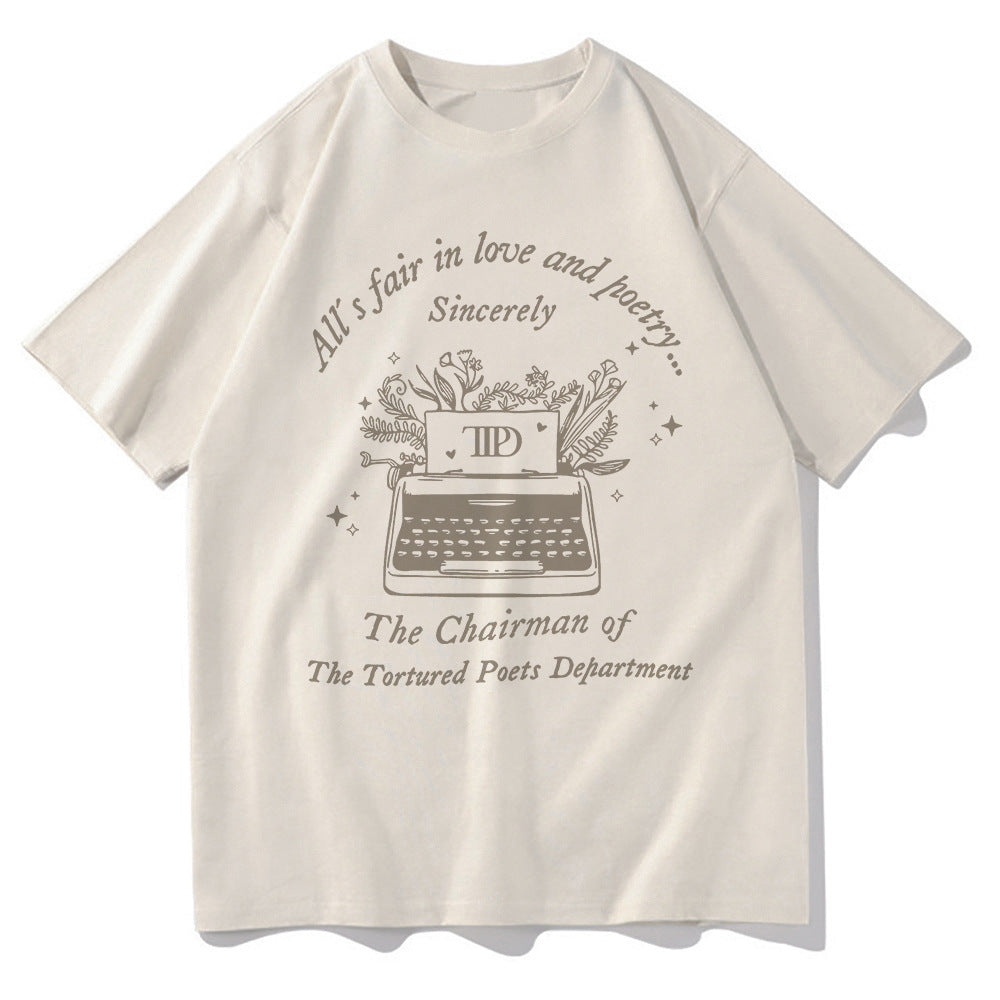 2024 New Album The Tortured Poets Department T Shirt Men