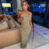 Women Dresses Summer Sexy Slim Sleeveless Dress