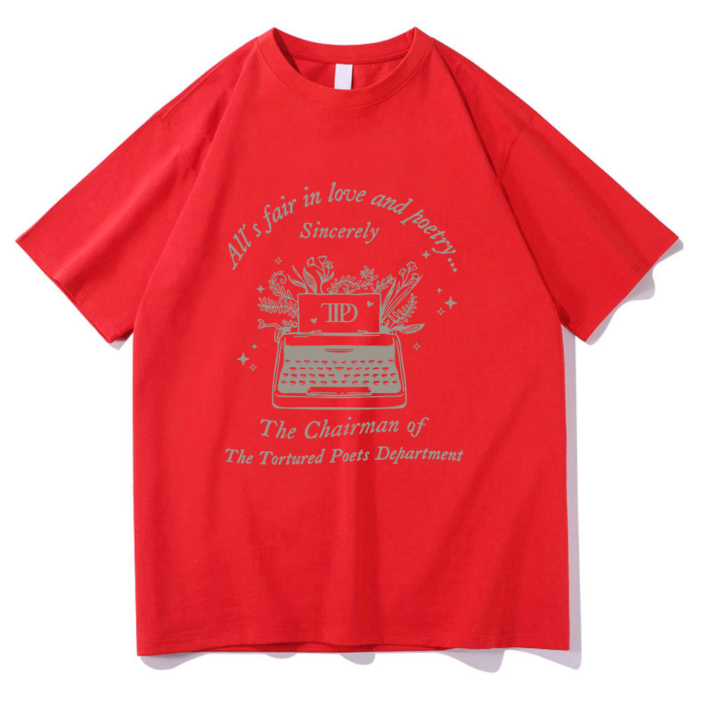 2024 New Album The Tortured Poets Department T Shirt Men