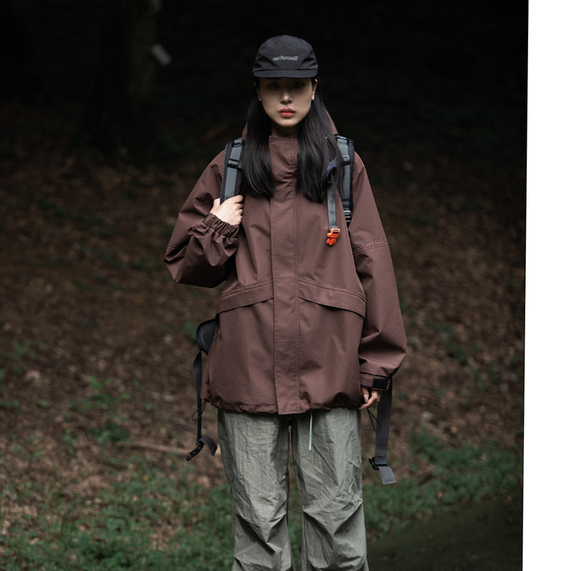 Unisex Outdoor Hoodie Autumn Workwear Outdoor Shell Jacket