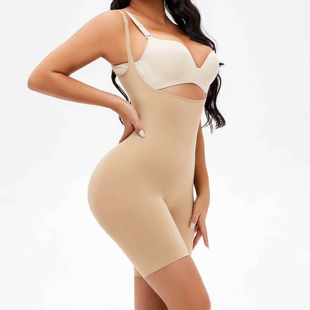 Body Shaper Tummy Control Bodysuit Butt Lifter Trainer Plus Size Sports Retro Training Practicality Fashion Slim