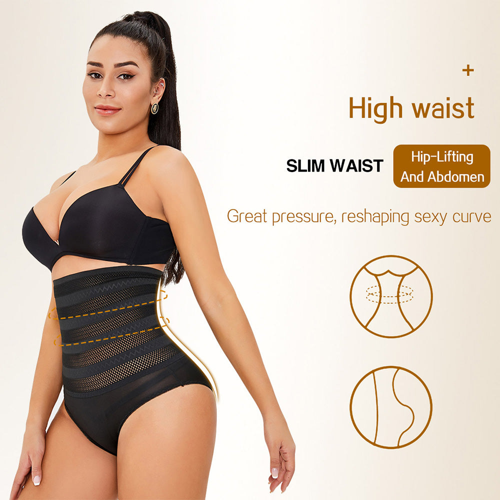 Women Butt Lifter Shapewear Hi-Waist Shapewear Underwear  Sports Retro Training Practicality