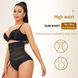 Women Butt Lifter Shapewear Hi-Waist Shapewear Underwear  Sports Retro Training Practicality