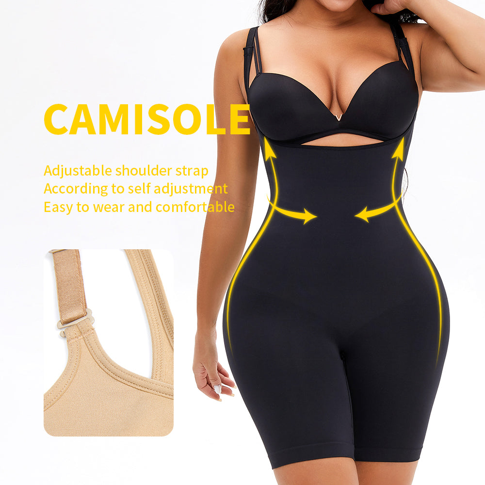 Body Shaper Tummy Control Bodysuit Butt Lifter Trainer Plus Size Sports Retro Training Practicality Fashion Slim