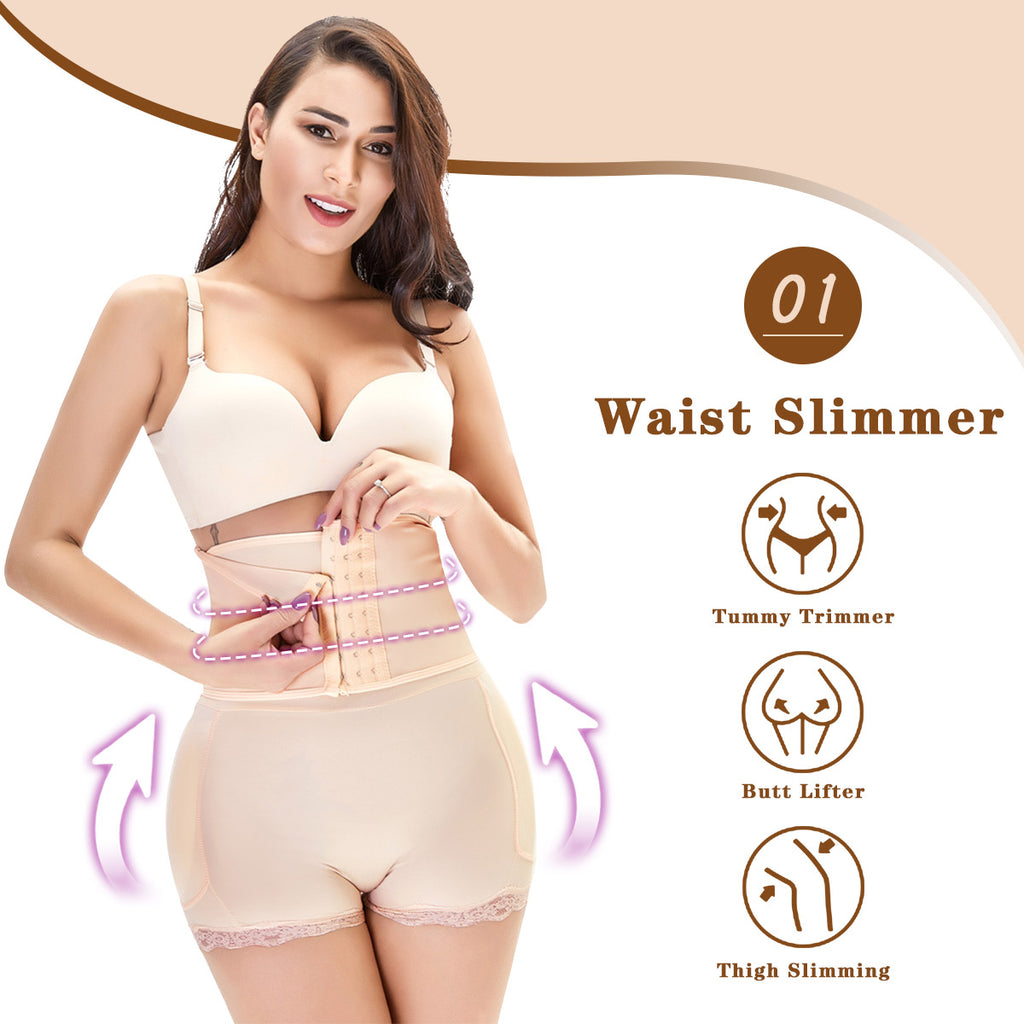 Body Shaper Tummy Control Bodysuit Butt Lifter Trainer