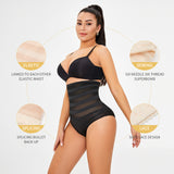 Women Butt Lifter Shapewear Hi-Waist Shapewear Underwear  Sports Retro Training Practicality