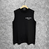 Amiri tank top tokyo bones print