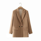 Women Suits Spring and Autumn Two-Button Suit Jacket
