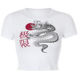 Women T-shirt Summer round Neck Slim T-shirt