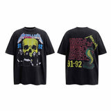 SAINT MICHAEL Vintage T Shirt Vintage Rock Band Short Sleeve