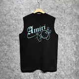 Amiri tank top bowling print