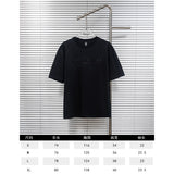 Ch hip-hop t shirts ch short-sleeved full-print sanskrit horseshoe embroider hole technology short-sleeved round neck loose high street