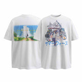 SAINT MICHAEL Vintage T Shirt Summer Wars x GEEKS RULE Short Sleeve