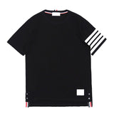 Hip-hop t shirts summer british style tb half sleeve four stripes tb short sleeve t-shirt class uniform trendy t-shirt
