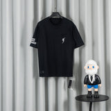 Ch hip-hop t shirts high street ch crow wash room kyosuke co-branded short-sleeved t-shirt printing short-sleeved casualeasiest for match american style