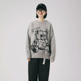 Unisex Sweater Fall Crew Neck Pullover Sweater