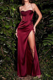 Corset Dress Spring Summer Sexy Sleeveless Camisole Gown Dress