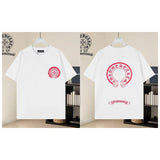 Ch hip-hop t shirts ssch horseshoe cross embroiderlogocasualeasiest for matchloose short sleeves