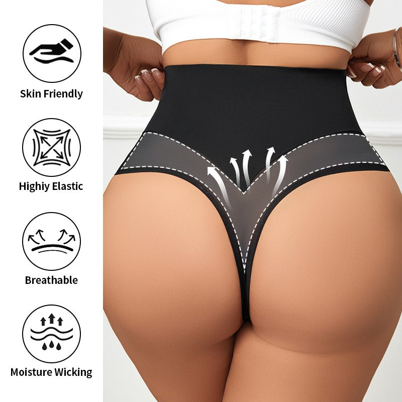 Butt lifter panty shaping high waist tummy control pants