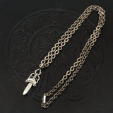 Chrome Hearts Necklace Men's and Women's Medium Double Sided Sword Pendant Vintage Style