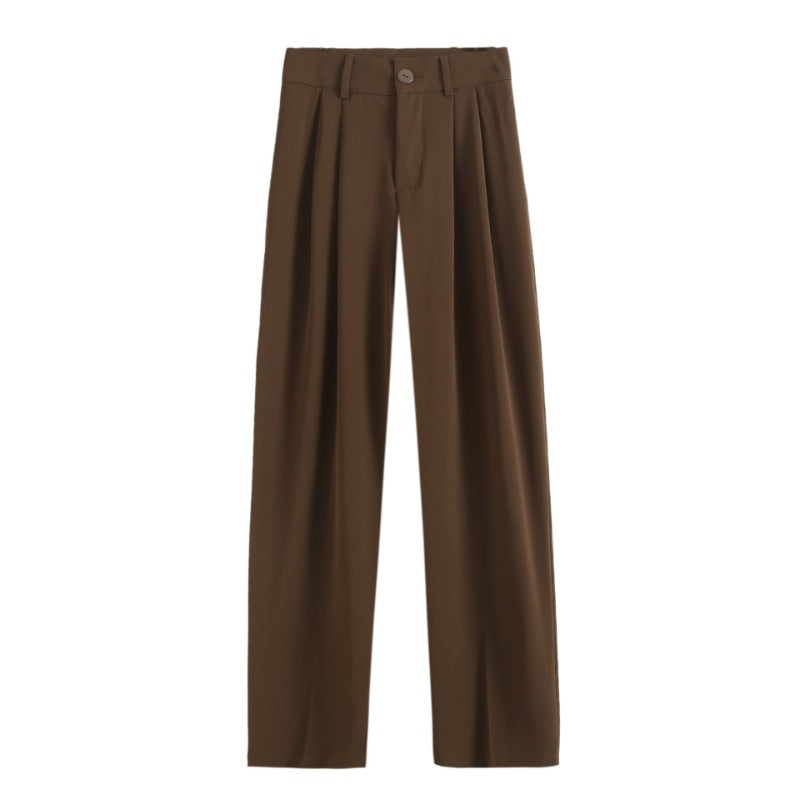 Women Sweatpants Autumn and Winter Wide-Leg Pants Loose Trousers