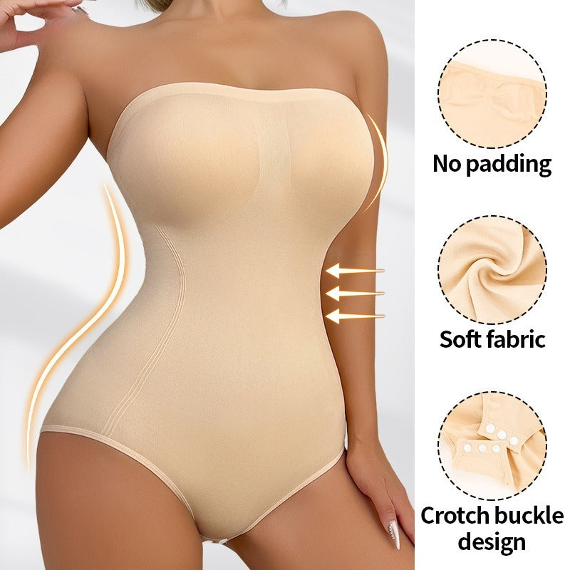 Shapewear bodysuit tummy control