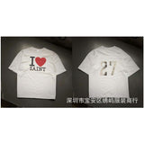 saint m t shirts s.m cartoon series graphic crewneck pullover short sleeve t-shirt