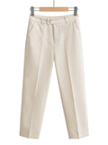 Women Sweatpants Spring Loose Split Suit Pants