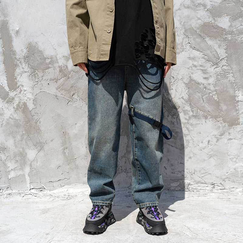 Men Jeans Vintage Amekaji Jeans