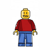 Drew house t shirt d@ew cartoon robot pattern round neck pullover short sleeves