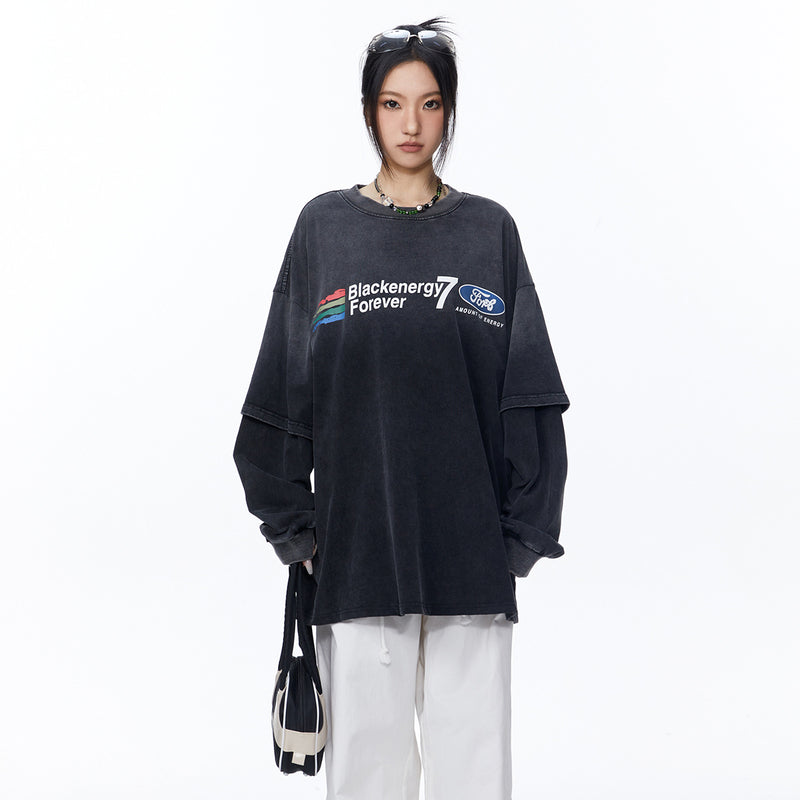 Unisex Hoodie Autumn Simplicity Loose T-shirt