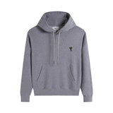 Ami aheoinelovefall and winterpure cotton hooded sweatshirtcasuallooselong sleeves couple hoodie