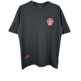 Ch hip-hop t shirts ch short-sleeved horseshoe cross sanskrit printingloosecasual american heavy weight short-sleeved