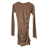 Women Dresses Spring and Autumn Slim Fit Sexy Long Sleeve Dress