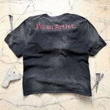 saint m t shirts s.m clown artist limited edition graphic crewneck t-shirt