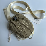 Mens Casual Bags Summer Embroidery Shoulder Crossbody Phone Bag