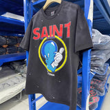 saint m t shirts s.m blue angel baby graphic crew neck short sleeve tee